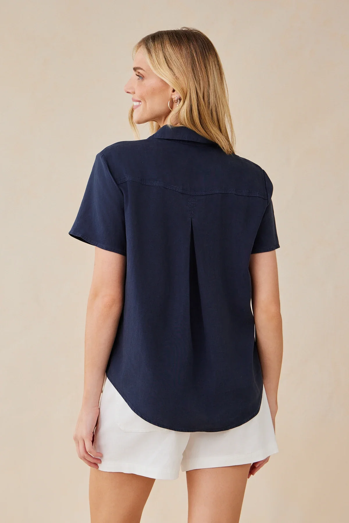 Short Sleeve Pocket Button Down - Image 3